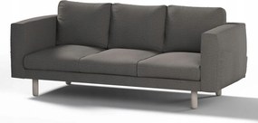 Dekoria Norsborg 3 személyes kanapé huzat Ikea szürke