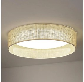 Duolla - LED Mennyezeti lámpa ROLLER LED/24W/230V átm. 45 cm bézs