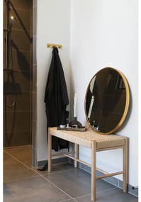 Madrid tükör alumínium, sárgaréz hatású, ø60 cm