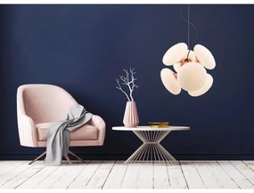 Klausen 106002 - Csillár zsinóron STELLAR 6xG9/4W/230V rose gold