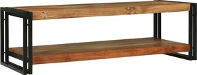 vidaXL Dohányzóasztal Barna 120 x 50 x 38 cm Tömör Akácfa