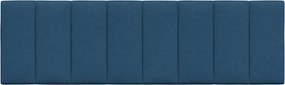 kék szövet fejtámla párna Hanko 160 cm