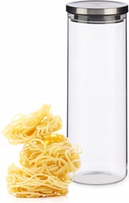 Öko Márkás Egészséges Üveg Tároló Élelmiszer Tároló Légmentesen Záródó 1,7L Ar