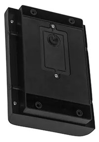 Modern fali lámpa fekete, LED-del IP44 - Gaev