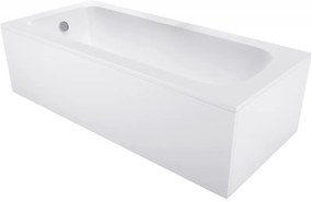 Mexen Vega téglalap alakú kád 140 x 70 cm burkolattal, fehér - 55011407000X