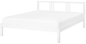 Franciaágy 140 cm VALLES (ágyráccsal) (fehér). 1007546