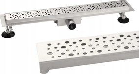 Lineáris Zuhanyfolyóka Csempe Alá 60 CM Görög