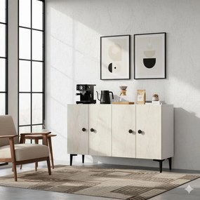 Pella 120 - White, Travertine
