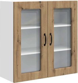 vidaXL Konyhaszekrény Kalmar Artisan tölgy 80 x 31 x 80 cm Faanyag