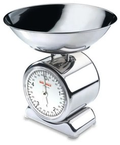 Mechanikus konyhai mérleg, Leifheit, Soehnle Silvia, 27 x 25 x 27 cm, rozsdamentes acél