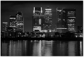 Poszterek 185x125 Black and White London