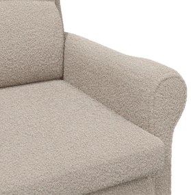 Ergonomikus Karosszék Világosszürke Poliészter, Fa Standard