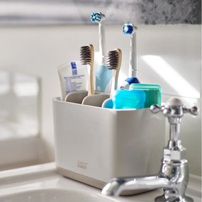 Bézs műanyag fogkefetartó állvány EasyStore – Joseph Joseph