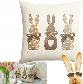 Párnahuzat 50X50 CM Dekoratív Húsvéti Tavaszi