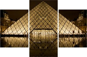 Louvre képe (90x60 cm)