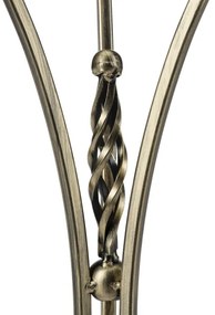 Virágállvány 60x28 cm arany