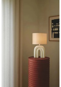 Nordlux - Asztali lámpa HAZE 1xE27/40W/230V bézs