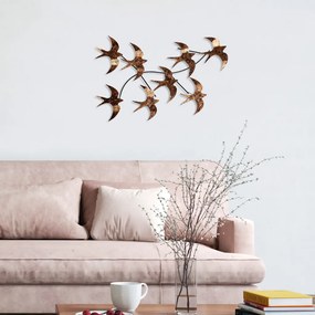 Flying fém fali dekoráció, 69×41 cm – TR891TNL3290