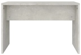 betonszürke színű fésülködőasztal-szett 74,5 x 40 x 141 cm