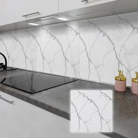 Öntapadós Dekoratív Pvc csempe matricák márvány hatással 1,8 M2