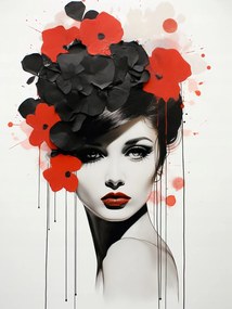 Poszter 15x20cm Virágos szenvedély