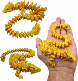 GemStone Dragon, Ékszer Sárkány Mini, 32cm hosszú, Csuklós figura