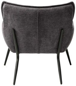 Szürke relaxációs fotel Calgary – Unique Furniture