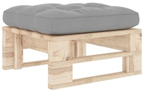 Impregnált fenyőfa kerti raklapzsámoly