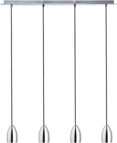 RENDL BABADES IV závěsná chrom 230V GU10 4x35W