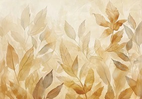 Fotótapéta Levelek A Flizelinen A Hálószoba Nappalijába fotótapéta a falra