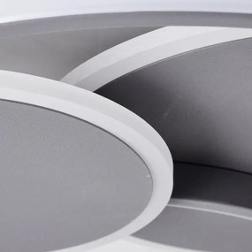 Brilliant - LED Dimmelhető mennyezeti lámpa RUNDA LED/50W/230V 3000-6500K fekete + távirányító