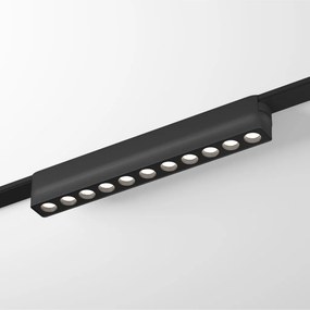 DK/EU-5335-BK Slim magnetic track light AIR GRILL, 12W, 4000K, black color — DK/EU-5335-BK