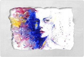 Poszterek 120x80 Akvarell Portré figura