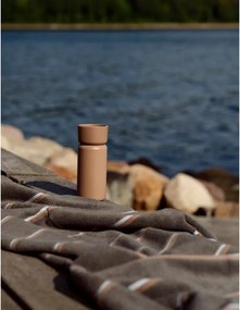 Barna-bézs pamut fürdőlepedő 70x140 cm Sauna – Zone