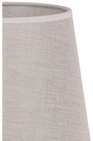 Duolla - CLASSIC M asztali lámpa búra E27, 24 cm átmérő, bézs