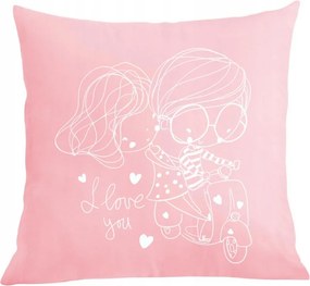 Párna párnahuzat Valentin nap Szeretlek