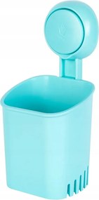 Livarno home Fürdőszobai fogkefetartó bögre tapadókorongos Türkiz (4/RR-10)