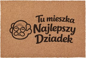 Lábtörlő Nagymama Nagypapa napja Ajándék Kókusz ajtóra 60x40