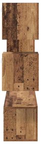 TV szekrény garnitúra 5 pcs Régi fa 30.5 x 30 x 60 cm Faanyag