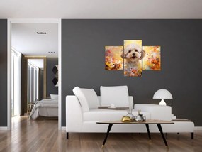 Kép - Boldog kutya (90x60 cm)