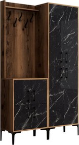 Berlin BA - Walnut, Black Marble