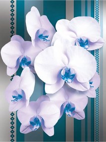 Fotótapéta Orchideák pasztell finom virágok elegancia 206x275 +ragasztó