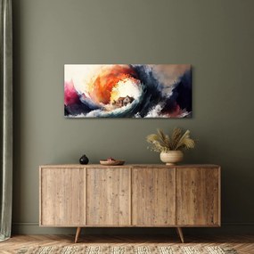 Kép - Az árvíz örvényében, akvarell (120x50 cm)