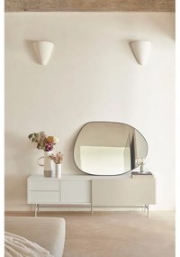 Bézs-krémszínű TV-állvány 180x56 cm Nube – Teulat