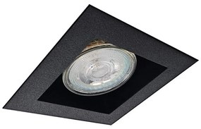 Brosline 3032 - CAGE süllyesztett mennyezeti lámpa 1xGU10/10W/230V fekete