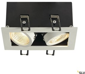 SLV KADUX 115711 Beépíthető spotlámpa 2x14W/LED 3000K 1290LM IP20