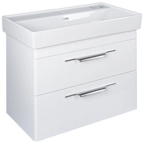 TMP LUX 60 fali fürdőszobabútor - CeraStyle SHARP 37100 mosdóval - 60 x 48 cm