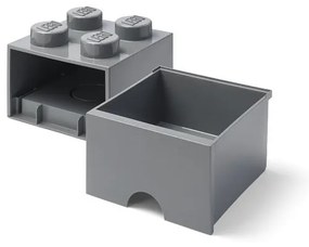 Sötétszürke fiókos tárolódoboz - LEGO®