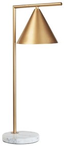 Fém aranyszínű asztali lámpa MOCAL Beliani