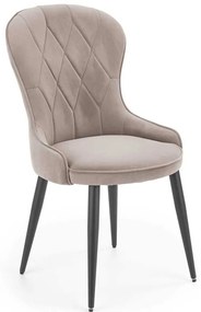 Rilla étkezőszék, bézs / fekete